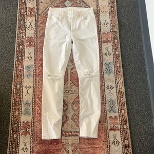 Mother perfect condition white jeans!